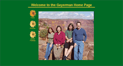 Desktop Screenshot of geyerman.com